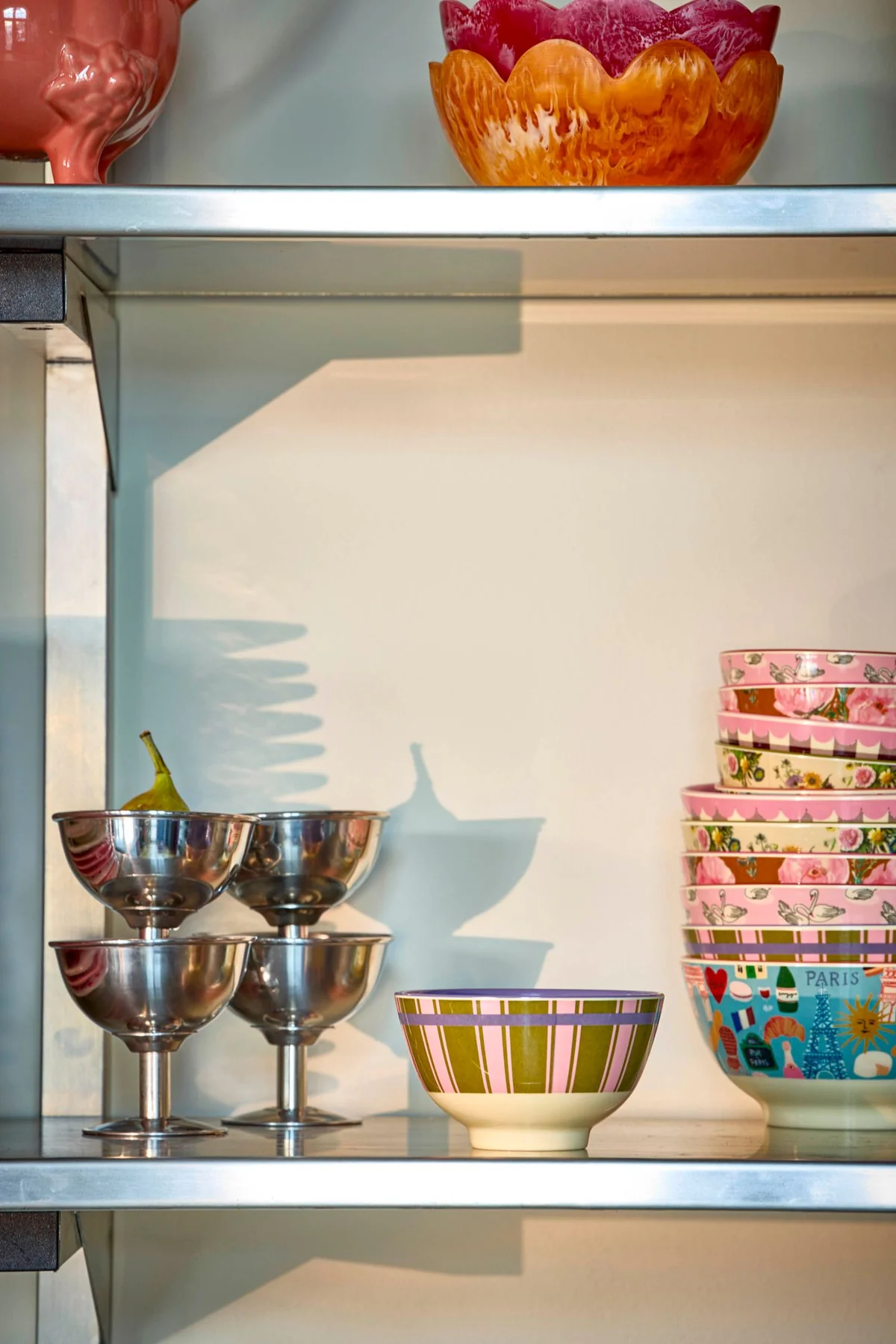 RICE: Kleine melamine kom | Stripe Delight print MELBW-SSTRID RICE: Kleine melamine kom | Stripe Delight print MELBW-SSTRID