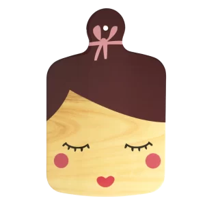 Rice: Serveerplank Dame | Bruin MECHO-LADYBR