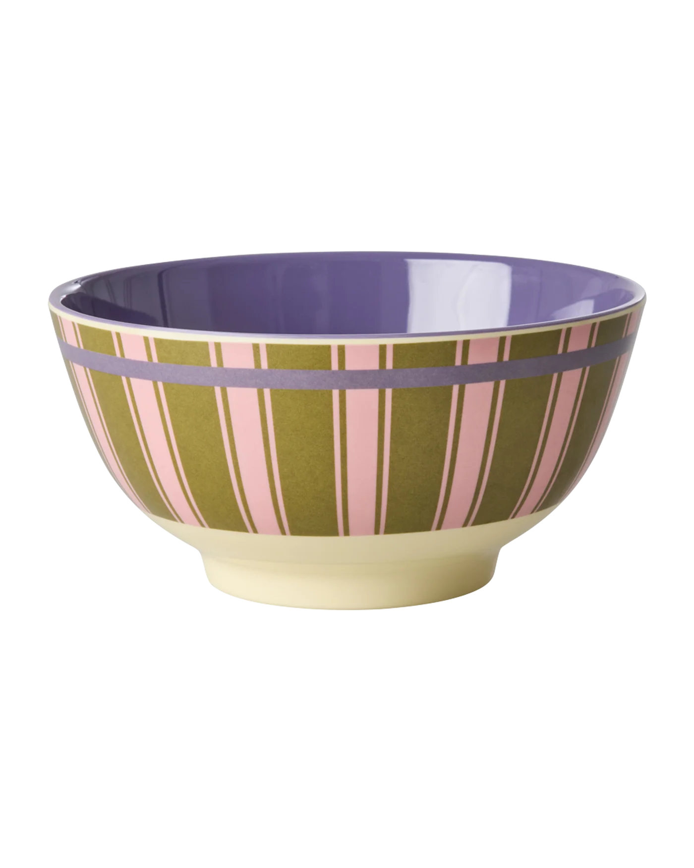 RICE: Medium melamine kom - Stripe Delight print MELBW-STRID RICE: Medium melamine kom - Stripe Delight print MELBW-STRID