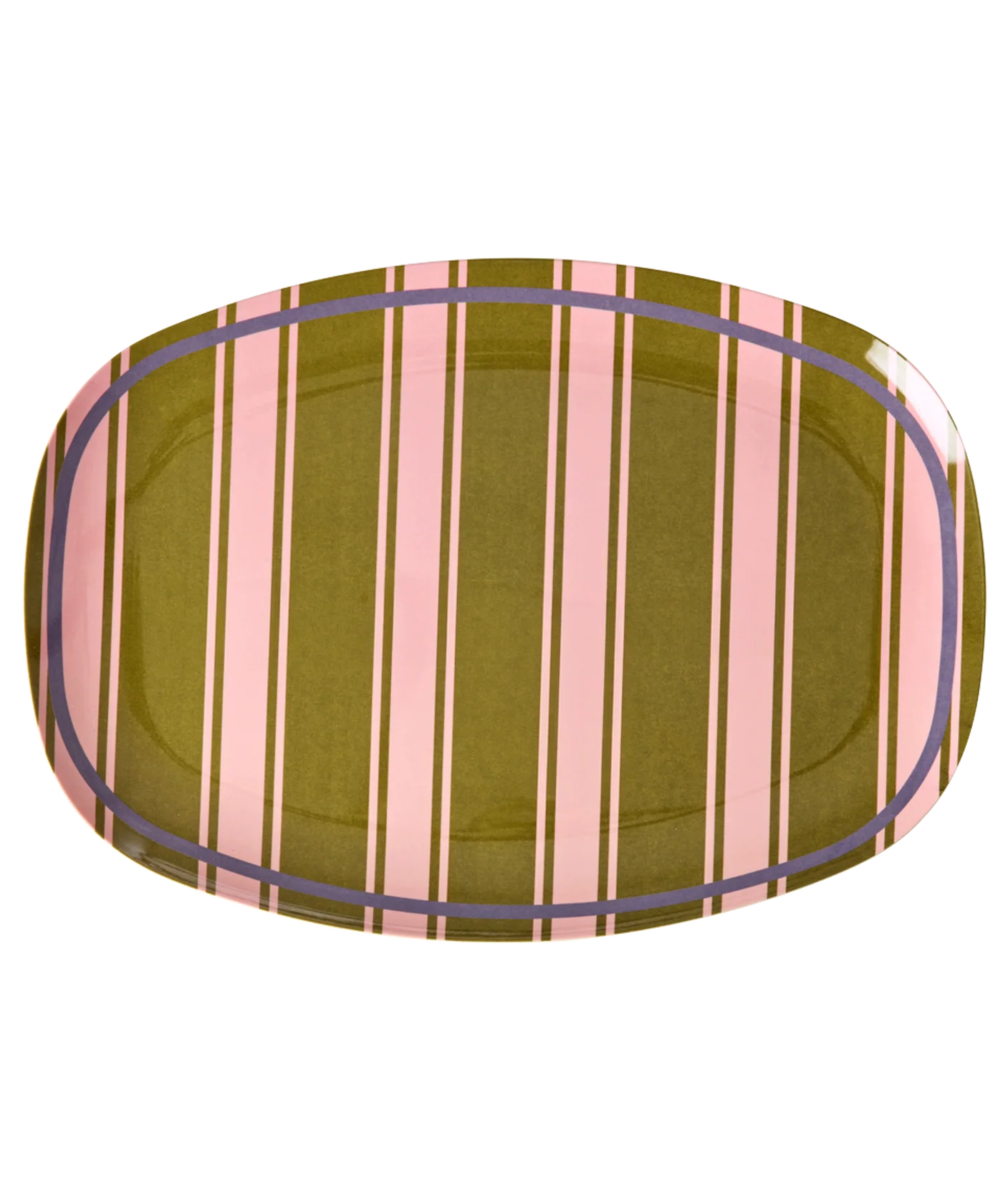 Rice: Rechthoekig Melamine Bord - Stripe Delight Print MELPL-STRID Rice: Rechthoekig Melamine Bord - Stripe Delight Print MELPL-STRID