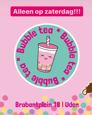 Wist je dat wij elke zaterdag de lekkerste Bubble tea serveren? 
😋😋😋

#halsoverkop @riceteriabyrice_uden #dameskleding #kinderkleding #accessoires #cadeautjes #shoponline #steundekleineondernemer #udencentrum #uden #lifeisbetterincolor #bubbletea
